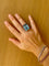 Bague Bague Diamant Aigue-Marine Santa Maria 25 Carats 58 Facettes