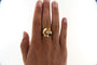 Bague 52 Bague Tank, en Or jaune, diamant 58 Facettes cfmcd