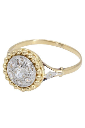 Bague BAGUE ART DÉCO DIAMANTS 58 Facettes 058971