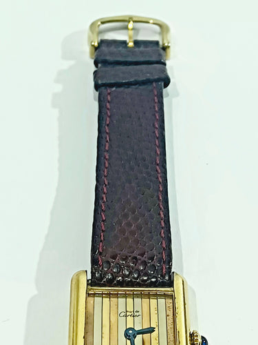 Montre Cartier - Montre De Femme Must 58 Facettes 3083/7