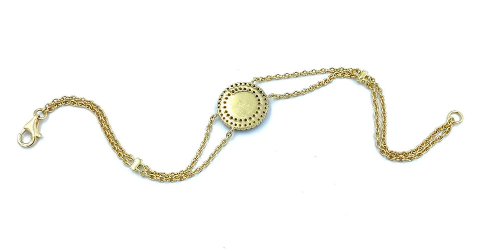 Bracelet ADLER. Bracelet or saphirs et diamants 58 Facettes