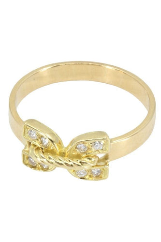 Bague BAGUE DOUBLE C DIAMANTS 58 Facettes 051341