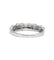 Bague 52 / Blanc/Gris / Or 750 Bague Diamants ronds et baguettes 58 Facettes 220011R
