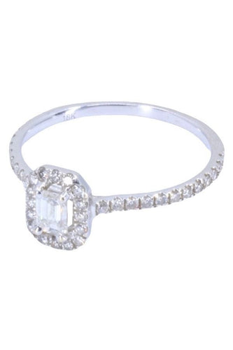 Bague 61 BAGUE MODERNE DIAMANTS 58 Facettes 065261