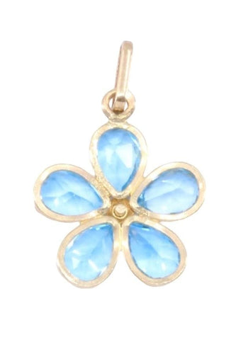 Pendentif PENDENTIF FLEUR TOPAZE 58 Facettes 073411