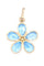 Pendentif PENDENTIF FLEUR TOPAZE 58 Facettes 073411
