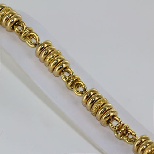 Bracelet Bracelet maille fantaisie fermoir marin 58 Facettes