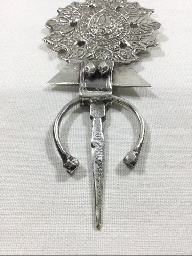 Broche Fibule Berbère Argent 58 Facettes