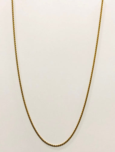 Collier Chaine vintage or jaune 58 Facettes