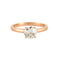 Bague Bague Solitaire Diamant 1.08 ct Or rose 58 Facettes