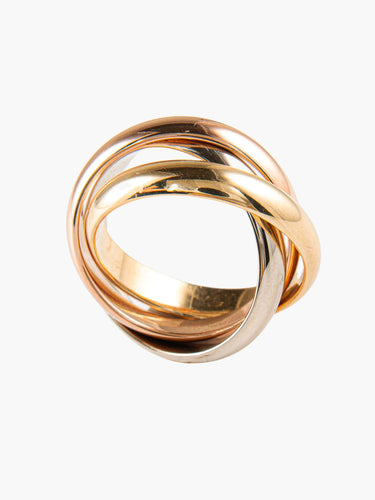 Bague 52 Bague Cartier modèle Trinity 58 Facettes
