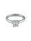 Bague Solitaire taille Emeraude 58 Facettes