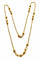 Collier Collier Sautoir ancien, or jaune et perles de culture 58 Facettes