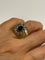 Bague Bague en or brossé Saphir Diamants 58 Facettes