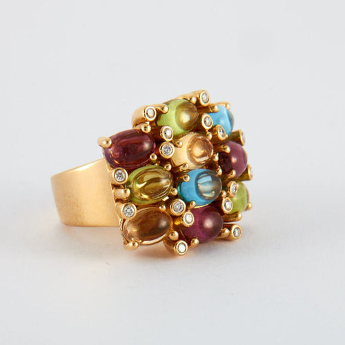 Bague 53 Bague Multicolore 58 Facettes 2.191