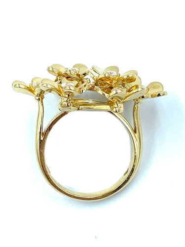 Bague Bague VAN CLEEF & ARPELS "Frivole" or jaune et diamants 58 Facettes