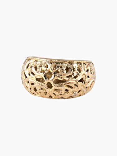 Bague Bague orientale or jaune 58 Facettes