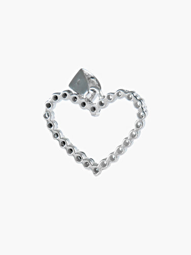 Pendentif Pendentif Coeur Diamants 58 Facettes