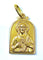 Pendentif Médaille or jaune Sacré coeur / Vierge à l’enfant 58 Facettes AB296