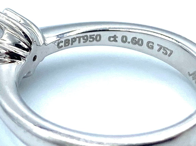 Bague Solitaire Bucherer diamant 0,60ct 58 Facettes