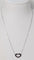 Collier Collier Cartier Symboles cœur en or blanc 58 Facettes
