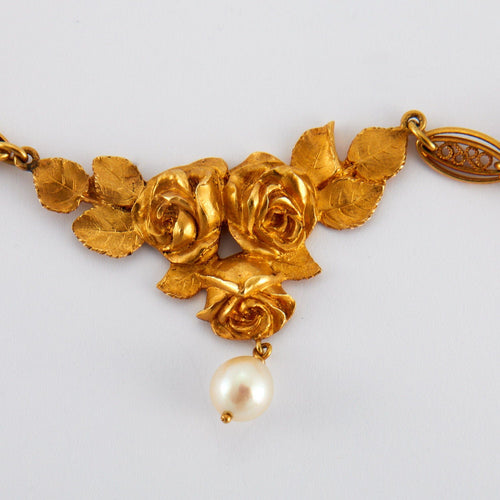 Collier Collier Draperie Perle 58 Facettes