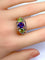 Bague 58 Bague péridots et améthyste 58 Facettes AB247