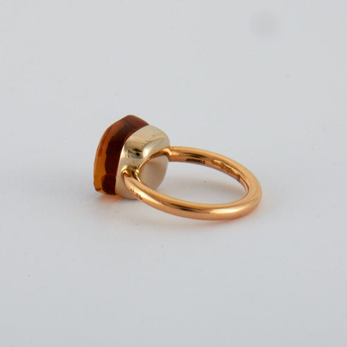Bague 53 POMELLATO - Bague Nudo Maxi Citrine 58 Facettes