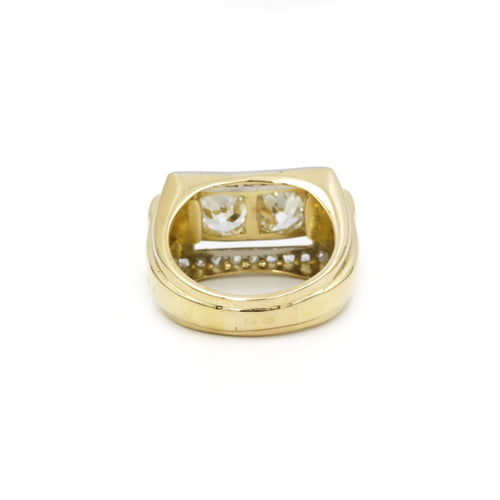 Bague Bague -  Or, Platine et Diamants 58 Facettes 230007R