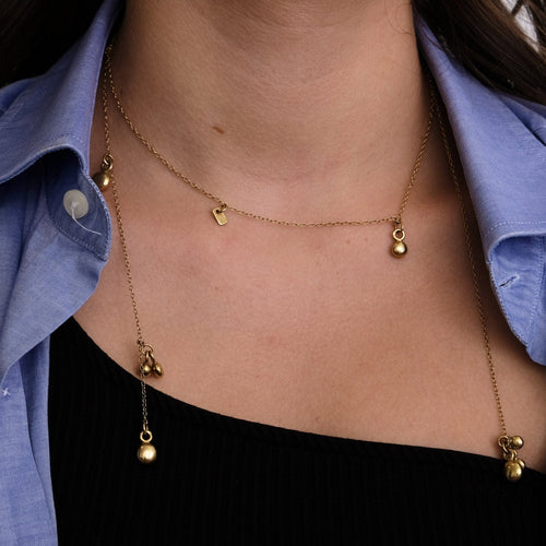 Collier Collier Bayadère en or signé Laurence Oppermann 58 Facettes 0004