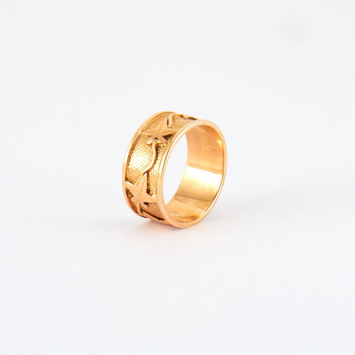 Bague 54 Bague Etoiles or jaune 58 Facettes