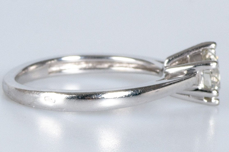 Bague 53 Bague solitaire Or blanc Diamant 58 Facettes J5330495534-AIG6