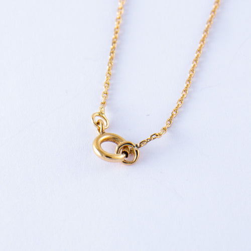 Collier Collier Volutes en or jaune, émeraude diamants 58 Facettes ALGU04