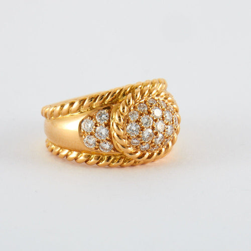 Bague 52.5 Bague Corde Diamant 58 Facettes 2.206