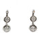 Boucles d'oreilles Boucles d'oreilles Or, Platine Et Diamants 58 Facettes 220226R