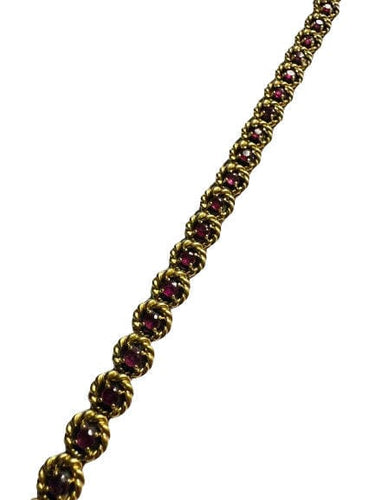 Bracelet Bracelet or avec rubis 58 Facettes 20400000810