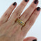 Bague 61 Bague mixte en or jaune et diamant 58 Facettes