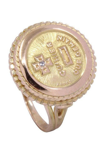 Bague BAGUE MÉDAILLE D'AMOUR AUGIS DIAMANT 58 Facettes 079551