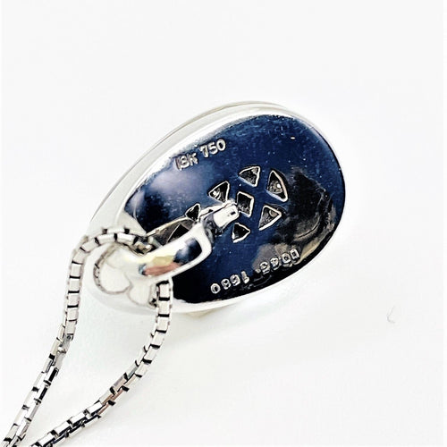 Collier Collier Pendentif Pavage Diamants Or blanc 58 Facettes 20400000602