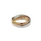 Bague CARTIER - Alliance Trinity PM 58 Facettes 230040R
