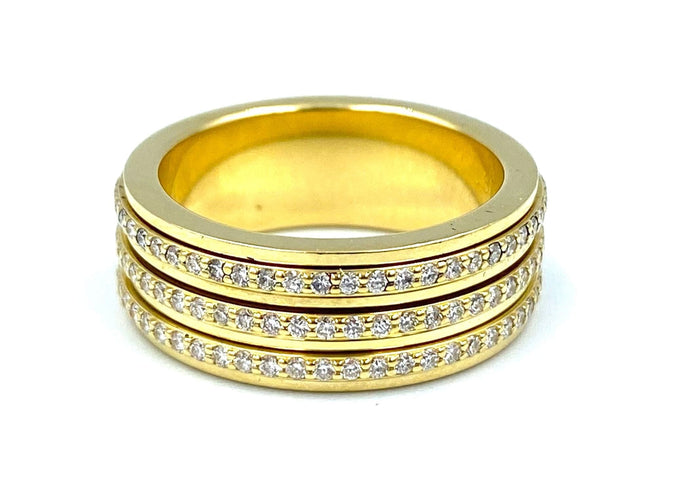Bague PIAGET - Bague Possession or jaune, diamants 58 Facettes