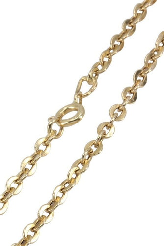 Collier Chaine maille forçat plate 58 Facettes 061771