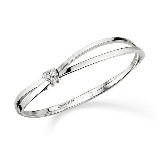 Bracelet CHAUMET - Bracelet Liens or blanc, diamants 58 Facettes 083226