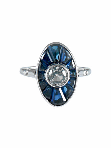 Bague Bague Art Déco 58 Facettes