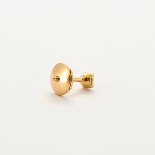 Boucles d'oreilles Boucles d'oreilles or jaune diamant 58 Facettes