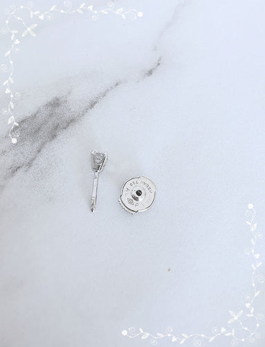 Boucles d'oreilles 1 Boucle d'oreille puce Diamant 0,16 ct 58 Facettes AA 1583