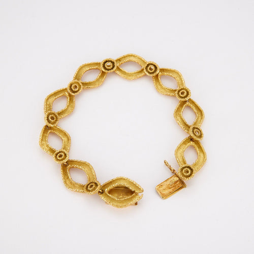 Bracelet Bracelet maille losange 58 Facettes 8475