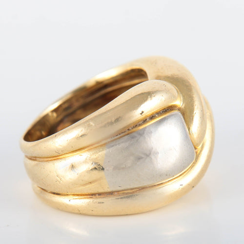 Bague 50 Bague Wempé 2 ors 58 Facettes 8400