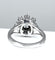 Bague 47 Bague marguerite en or blanc et diamants 58 Facettes AB158