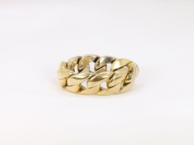 Bague Bague gourmette vintage Pomellato en or et diamants 58 Facettes